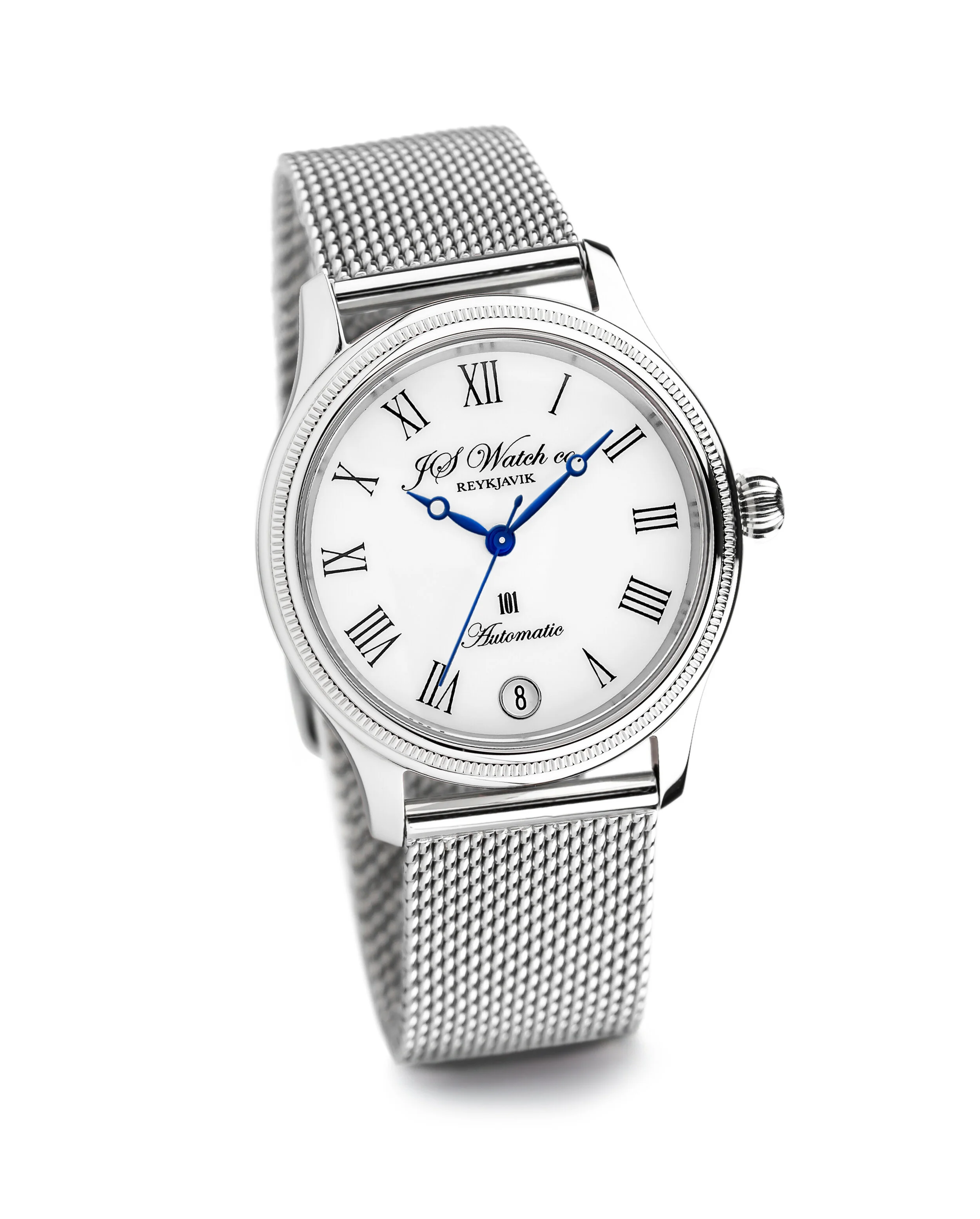 JS Watch Company Reykjavik — 101 32mm White Roman
